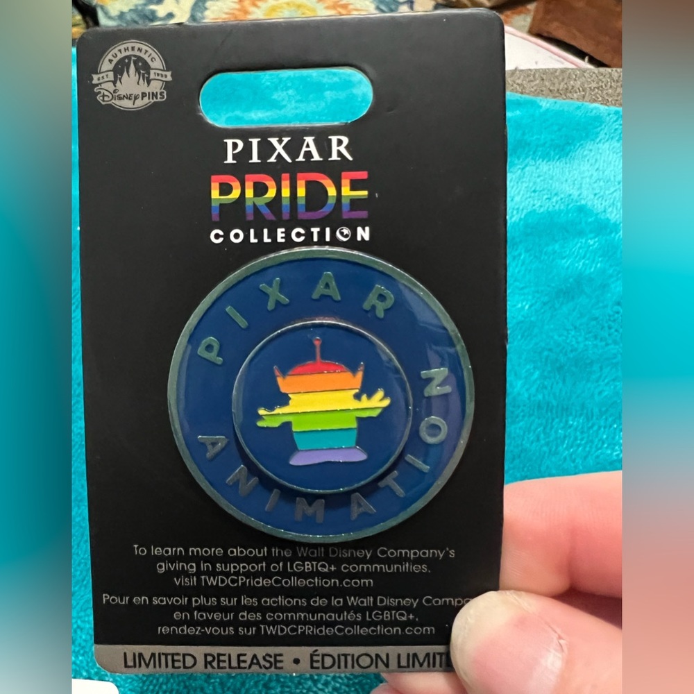Pixar Pride Collection Toy Story Alien Disney collector pin limited release